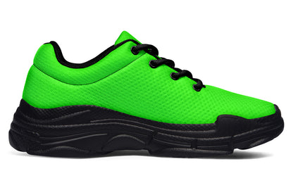 ANTIBrand Neon Green Drama Queen Chunky Trainers