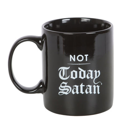 Gothic Gifts Not Today Satan Mug - Kate's Clothing