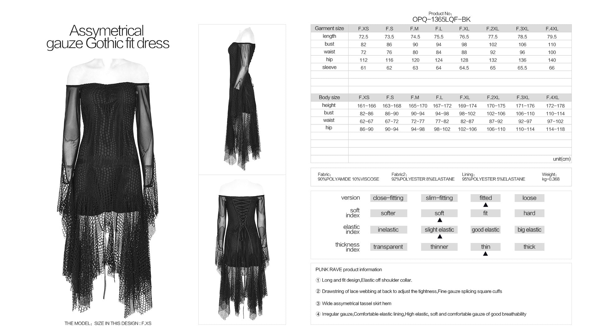 Punk Rave Novalie Dress - Kate's Clothing