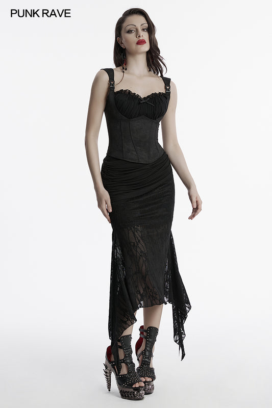 Punk Rave Arti Fishtail Skirt