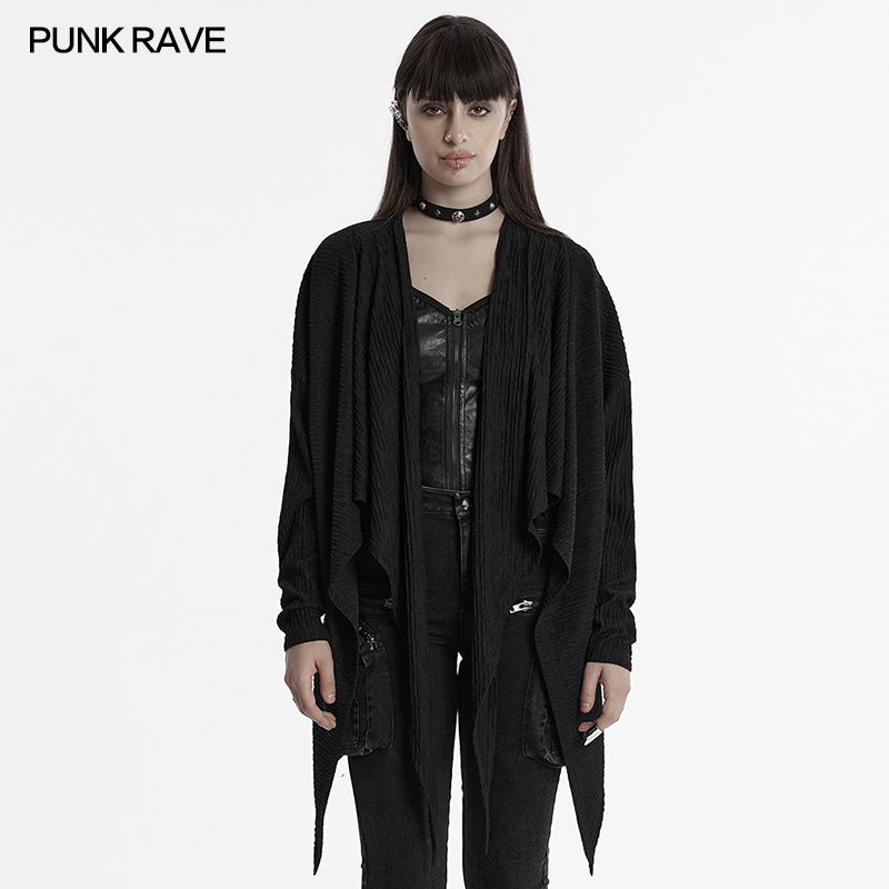 Punk Rave Mavy Punk Minilamist Jacket - Knitted Cardigan