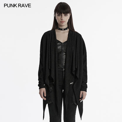 Punk Rave Mavy Punk Minilamist Jacket - Knitted Cardigan