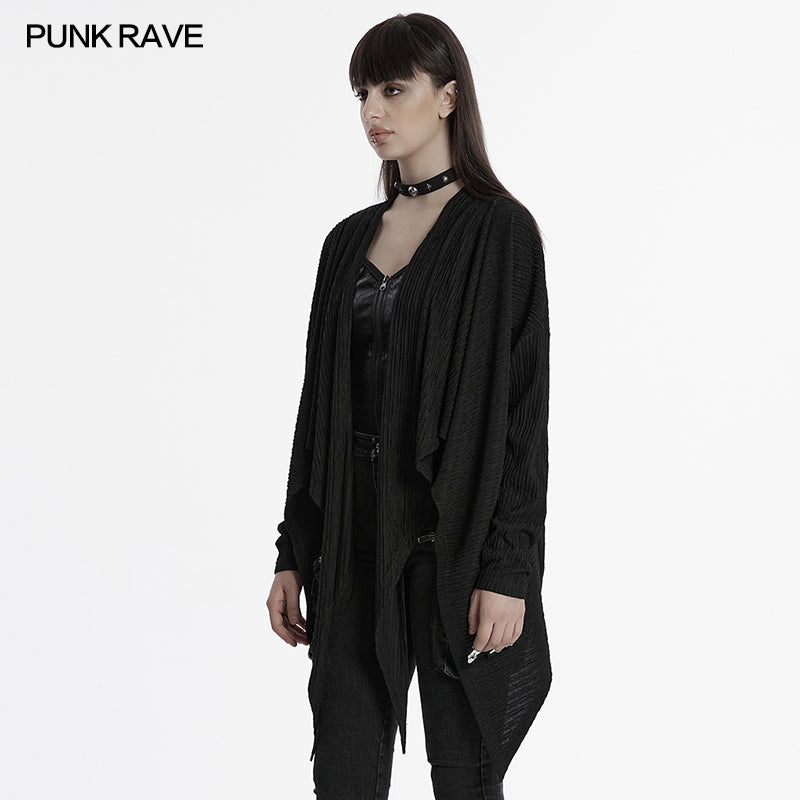 Punk Rave Mavy Punk Minilamist Jacket - Knitted Cardigan