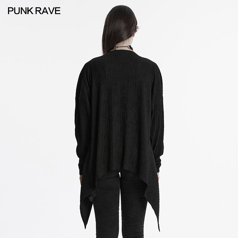 Punk Rave Mavy Punk Minilamist Jacket - Knitted Cardigan