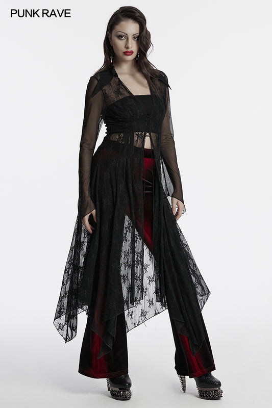 Punk Rave Tau Lace Cardigan - Kate's Clothing