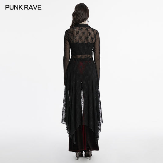 Punk Rave Tau Lace Cardigan - Kate's Clothing
