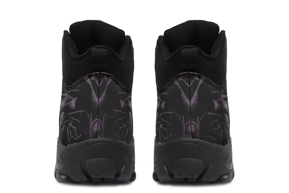 ANTIBrand – Blackest Roses Outdoor Boots