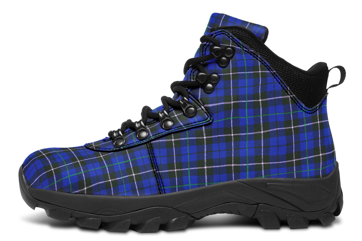 ANTIBrand – Blue Tartan Outdoor Boots