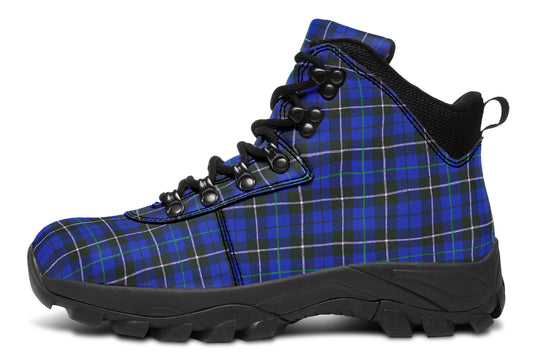 ANTIBrand – Blue Tartan Outdoor Boots