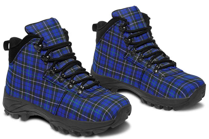ANTIBrand – Blue Tartan Outdoor Boots