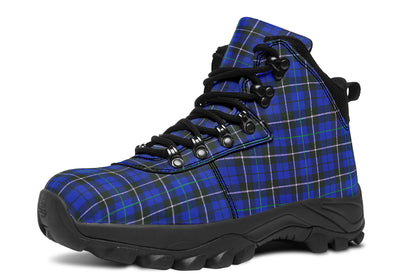 ANTIBrand – Blue Tartan Outdoor Boots