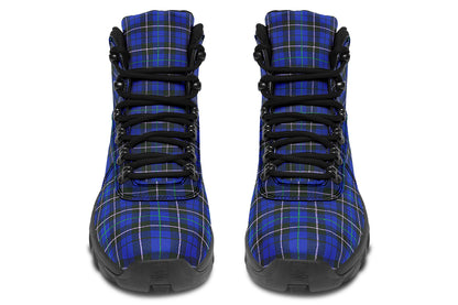 ANTIBrand – Blue Tartan Outdoor Boots