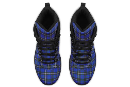 ANTIBrand – Blue Tartan Outdoor Boots