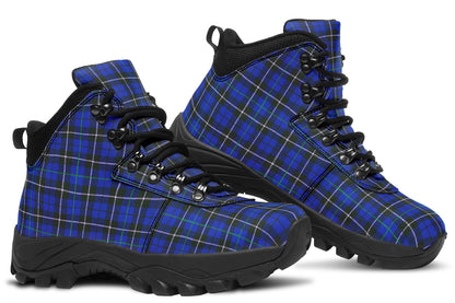 ANTIBrand – Blue Tartan Outdoor Boots