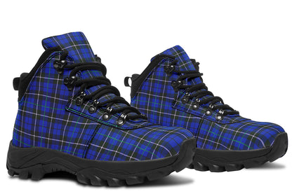 ANTIBrand – Blue Tartan Outdoor Boots