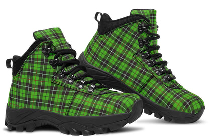 ANTIBrand – Green Tartan Outdoor Boots