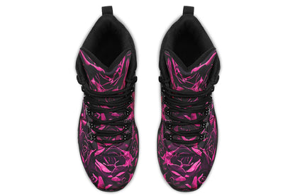 ANTIBrand – Magenta Roses Outdoor Boots