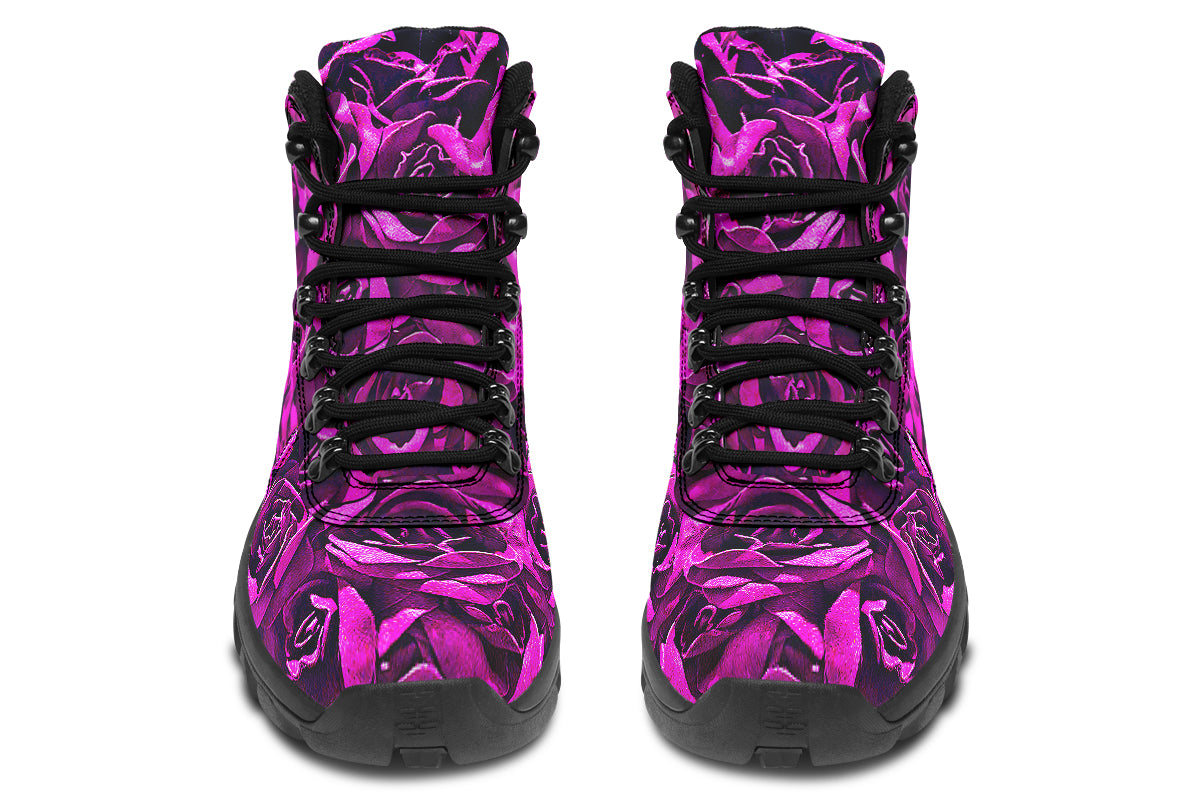 ANTIBrand – Pink Roses Outdoor Boots