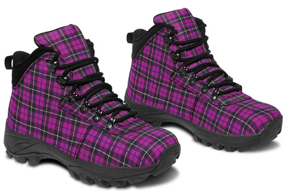 ANTIBrand – Pink Tartan Outdoor Boots