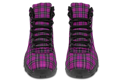 ANTIBrand – Pink Tartan Outdoor Boots
