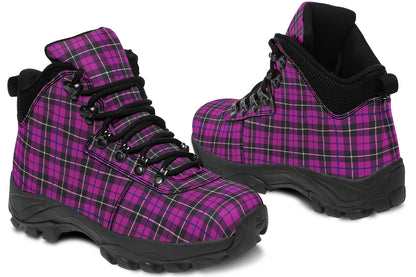 ANTIBrand – Pink Tartan Outdoor Boots