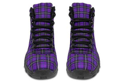 ANTIBrand – Purple Tartan Outdoor Boots