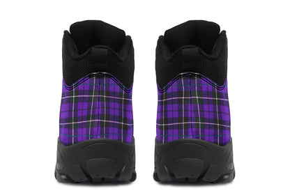 ANTIBrand – Purple Tartan Outdoor Boots