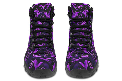 ANTIBrand – Purple Roses Outdoor Boots
