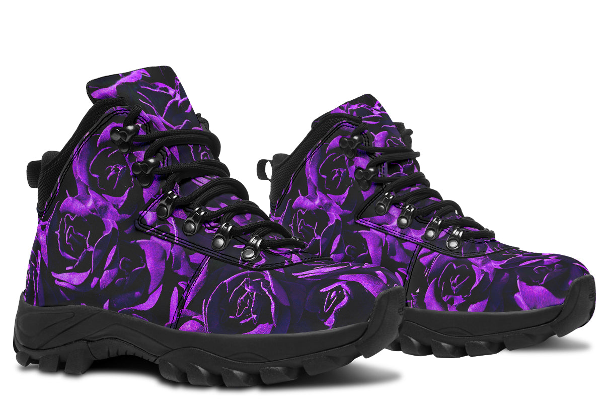 ANTIBrand – Purple Roses Outdoor Boots