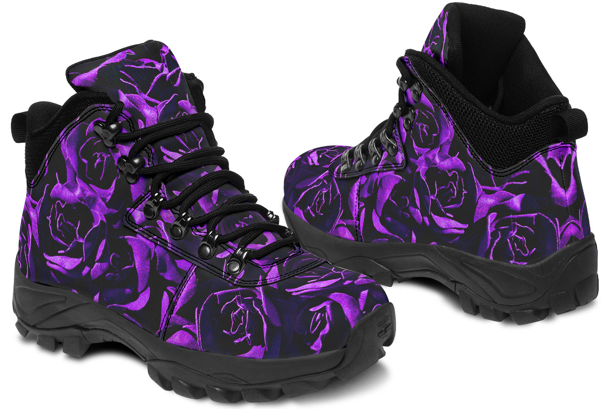 ANTIBrand – Purple Roses Outdoor Boots