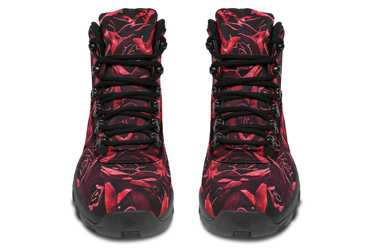 ANTIBrand – Red Roses Outdoor Boots