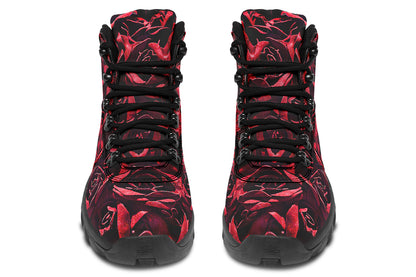 ANTIBrand – Red Roses Outdoor Boots