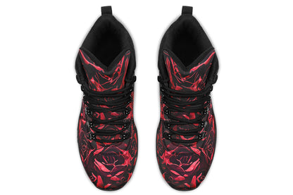 ANTIBrand – Red Roses Outdoor Boots