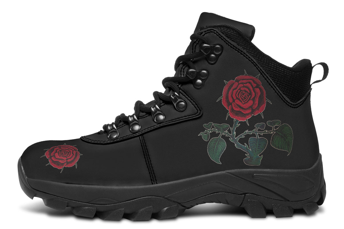 ANTIBrand – Rose Painting Outdoor Boots