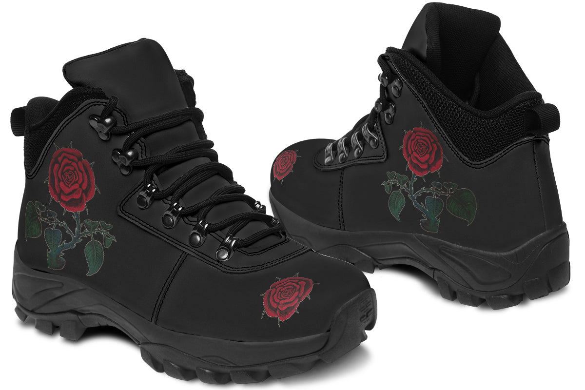 ANTIBrand – Rose Painting Outdoor Boots