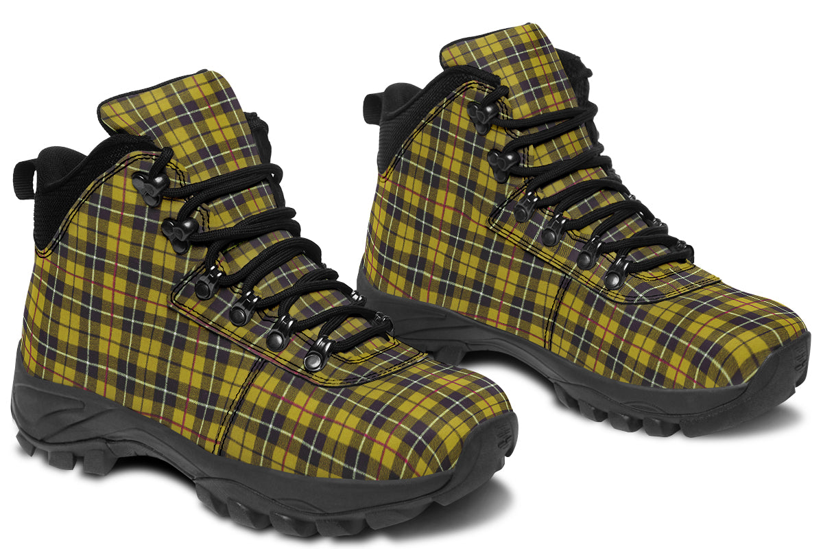 ANTIBrand – Yellow Tartan Outdoor Boots