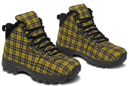 ANTIBrand – Yellow Tartan Outdoor Boots