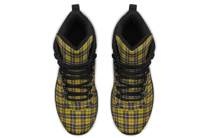 ANTIBrand – Yellow Tartan Outdoor Boots