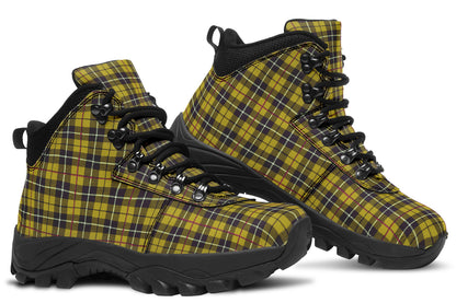 ANTIBrand – Yellow Tartan Outdoor Boots
