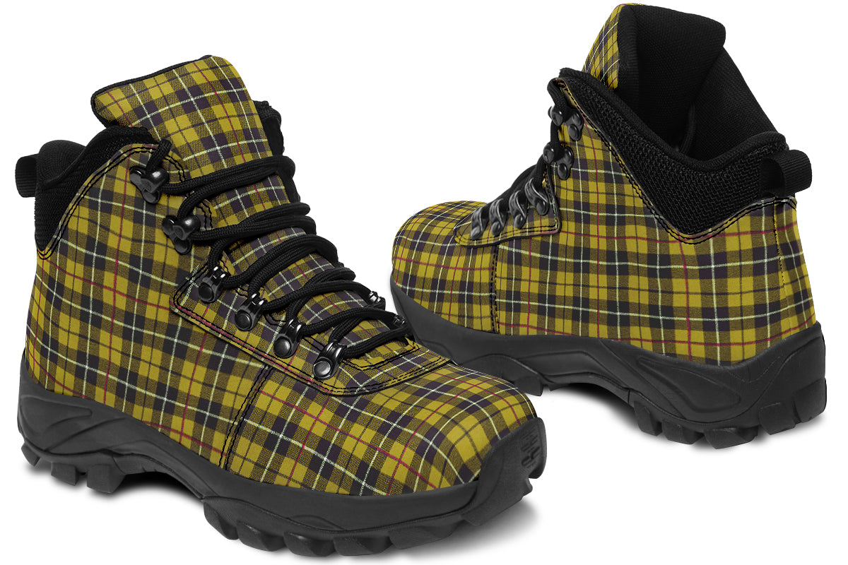 ANTIBrand – Yellow Tartan Outdoor Boots