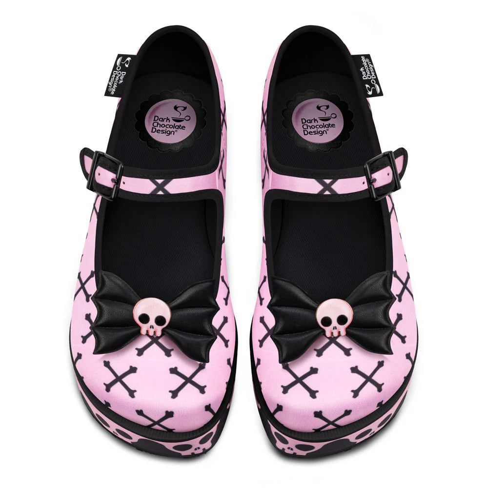 Hot pink mary jane shoes shop