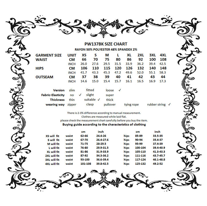 Dark in Love Cordelia Gothic High-Low Layered Skirt