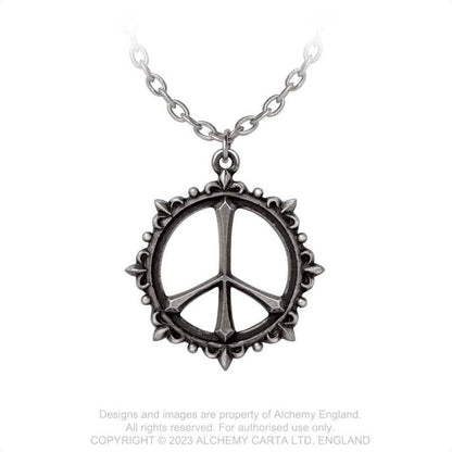 Alchemy Pax Pewter Pendant - Kate's Clothing