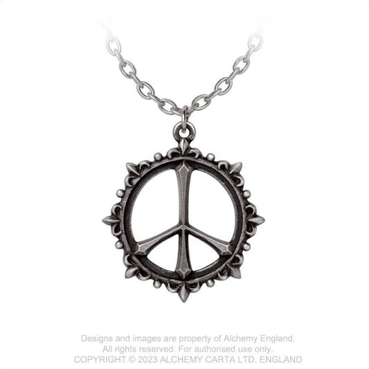 Alchemy Pax Pewter Pendant - Kate's Clothing