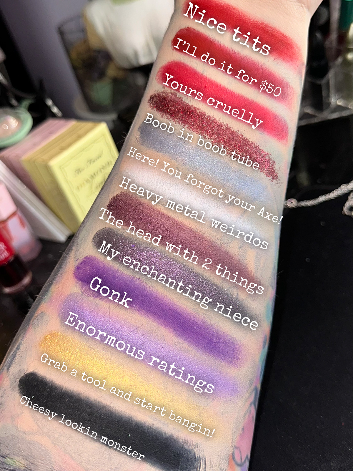Radioactive Unicorn Mistress of the Dark Eyeshadow Palette - Kate's Clothing