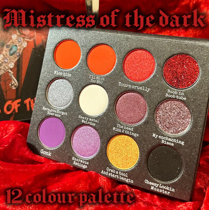 Radioactive Unicorn Mistress of the Dark Eyeshadow Palette - Kate's Clothing