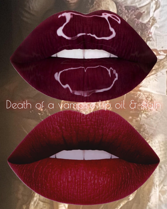 Radioactive Unicorn Death of a Vampire Lip Stain Goth Blood-Tinted Lip Oil & Stain