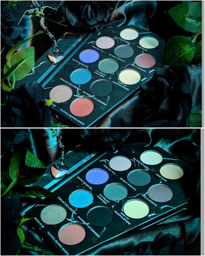 Radioactive Unicorn Nosferatu Palette Goth Eyeshadow Collection