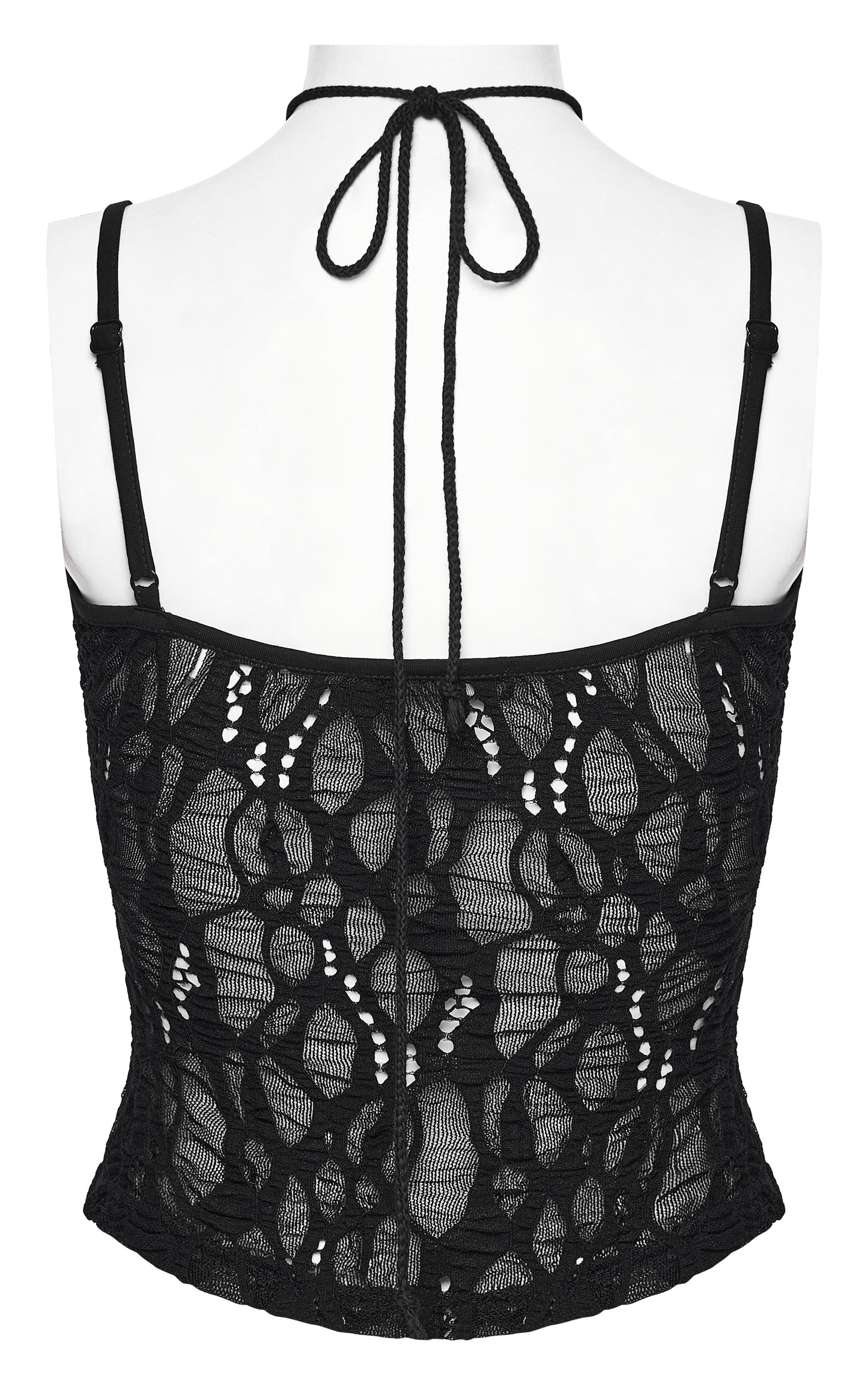 Punk Rave Elara Openwork Lace Camisole Back