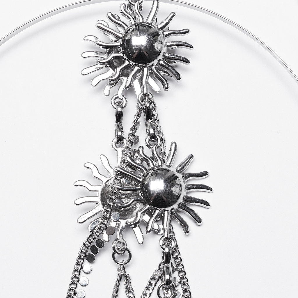 Punk Rave Estrella tiara star charm detail celestial gothic crown jewellery